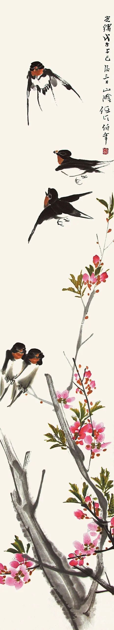 吴昌硕$齐白石传人、齐白石书画院院长-汤发周分享,荣宝斋350周年, 荣宝斋木版花鸟精品