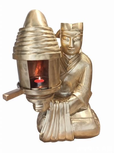 琅琊榜#巧了，洛阳小伙仿的长信宫灯 正是北京冬奥会火种灯的灵感源泉