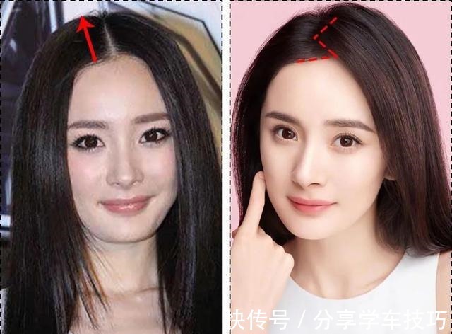 后脑勺 你发型不好看,因为这里没弄对!