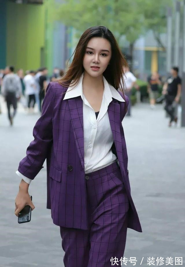 小西装 秋季上班怎么穿不妨挑一身气质的小西装穿搭,既有气场又有魅力!