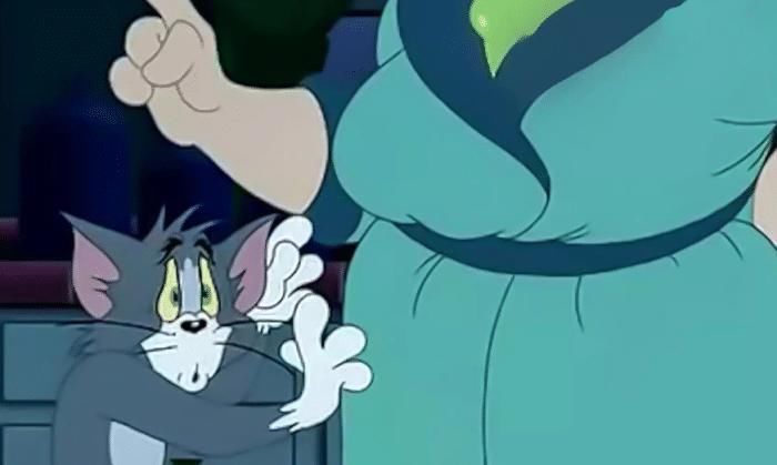 猫和老鼠被禁播的一集结尾时女主人一句话,汤姆的笑容让人害怕