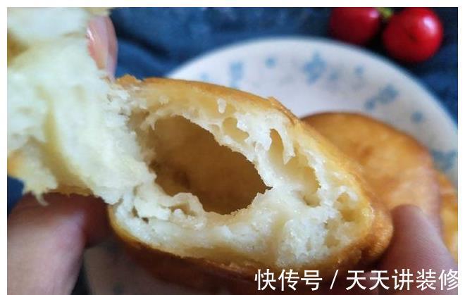面粉|不会做油炸糖糕?厨娘教你1招,简单实用家常做法,咬一口满嘴香
