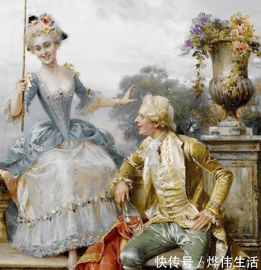 august@华丽的服饰,精美的人物,田园牧歌式的情感