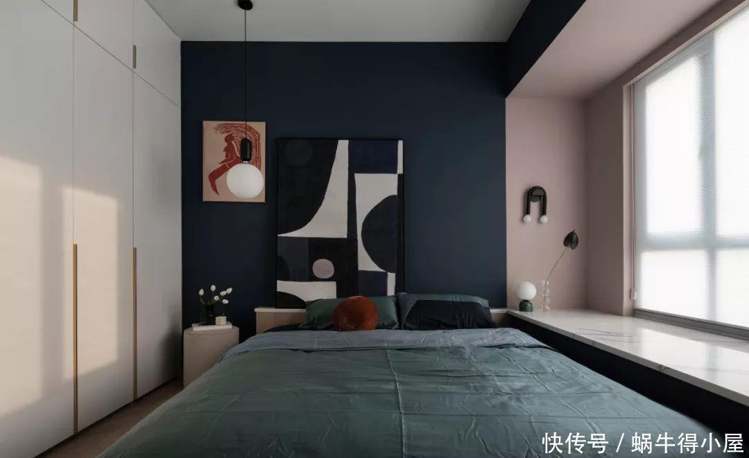 空间|96㎡摩登个性小户型,这样的隐形门设计,还真是头一次见!