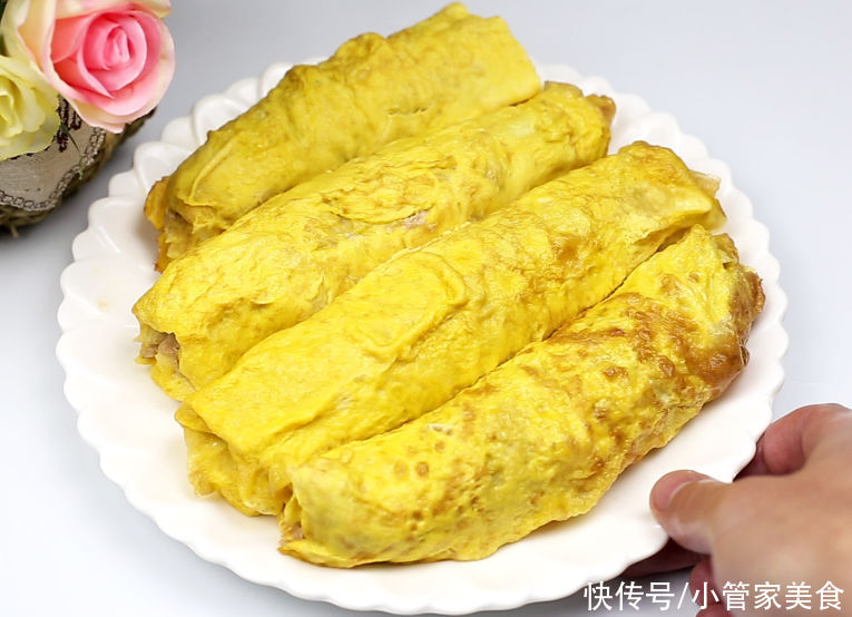 年夜饭必备菜，一卷一蒸，味道鲜美无比，孩子最爱吃