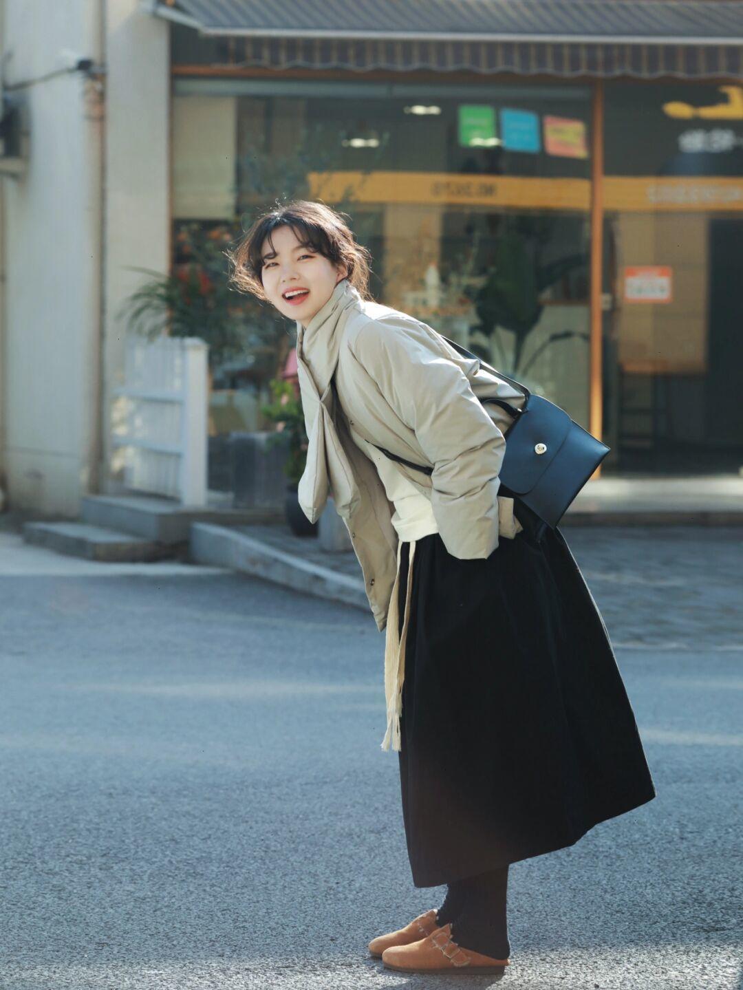 气质 冬天还是穿“羽绒服”更暖和,简约利落又有格调,让你穿出气质美