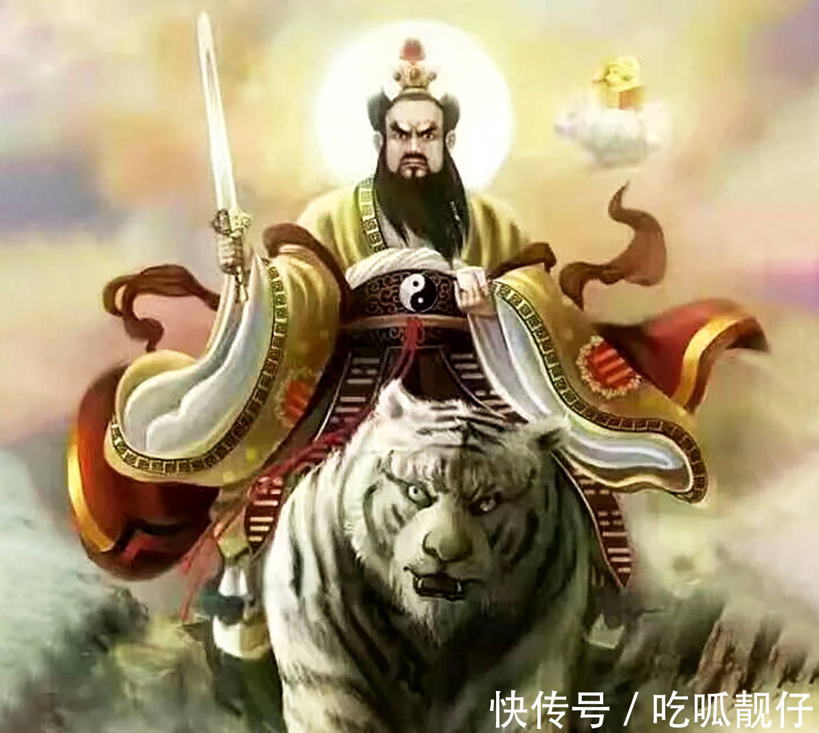 玄坛黑虎&神话传说中“最强悍的六只虎”:赵公明的“玄坛黑虎”无缘前三