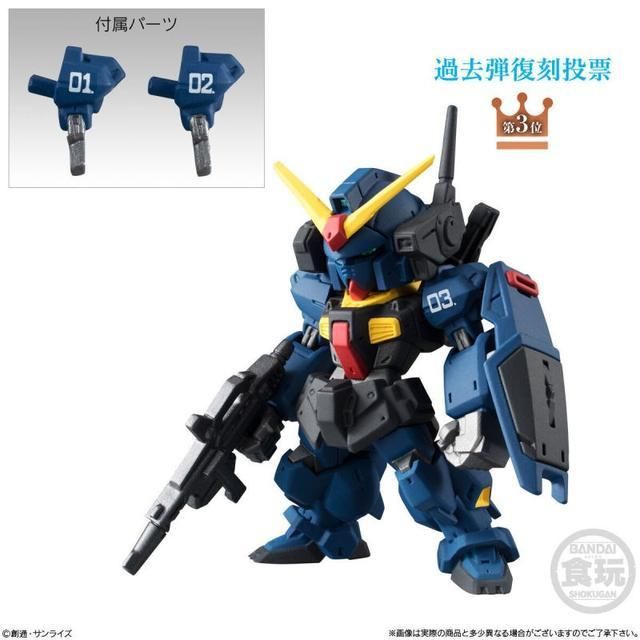 b模玩资讯：万代 FW GUNDAM CONVERGE 10周年 ＃SELECTION 01