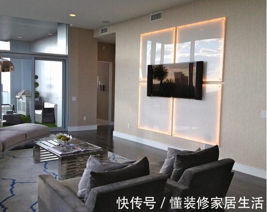 效果图|简欧电视背景墙装修效果图 让你家客厅美到爆