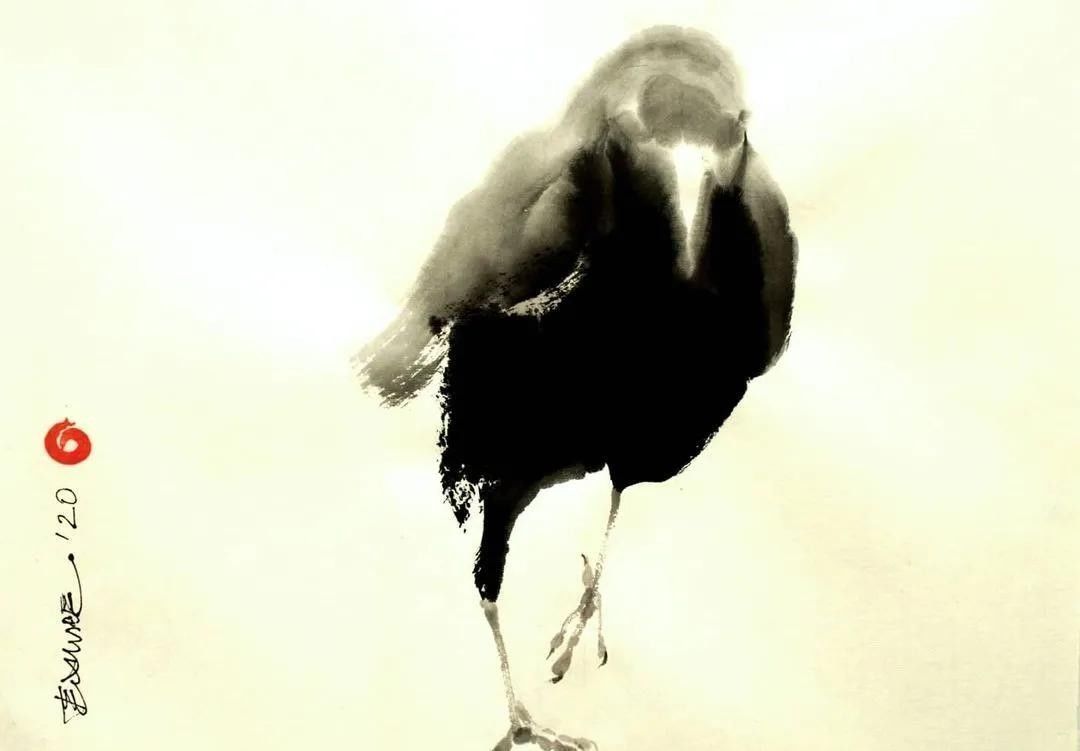 中国画&专画国画的老外,竟被10万人狂热追捧,看完作品立马佩服不已