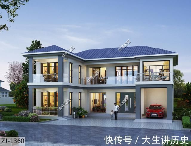 方女士|农村宅基地坐南朝北真的不好吗学我这样建2层,实用又亮堂