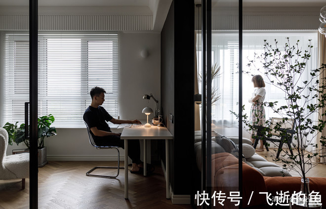 现代|128平米三居室现代简约风
