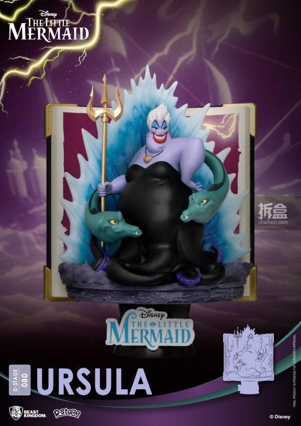 爱丽丝梦游仙境|野兽王国 爱丽丝梦游仙境 魔发奇缘 小美人鱼 乌苏拉 手办