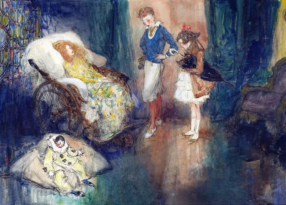 上流社会@美国最伟大的插画家,记录了上流社会的男男女女纸醉金迷的情景