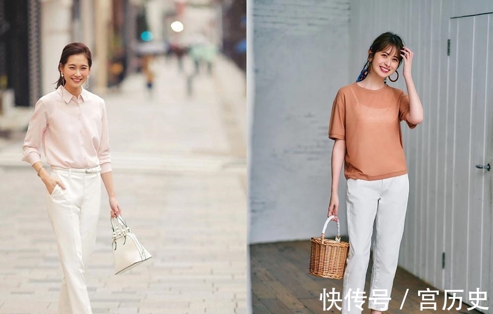 上衣|白裤子高级又时髦,怎么选择上衣和鞋履和它搭配?这份穿衣指南告诉你