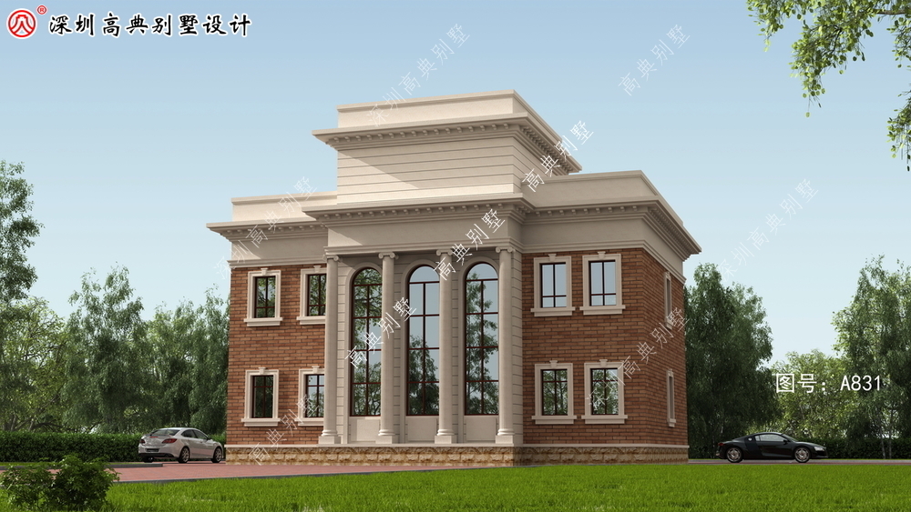 图纸|五款别墅图纸，各有优势