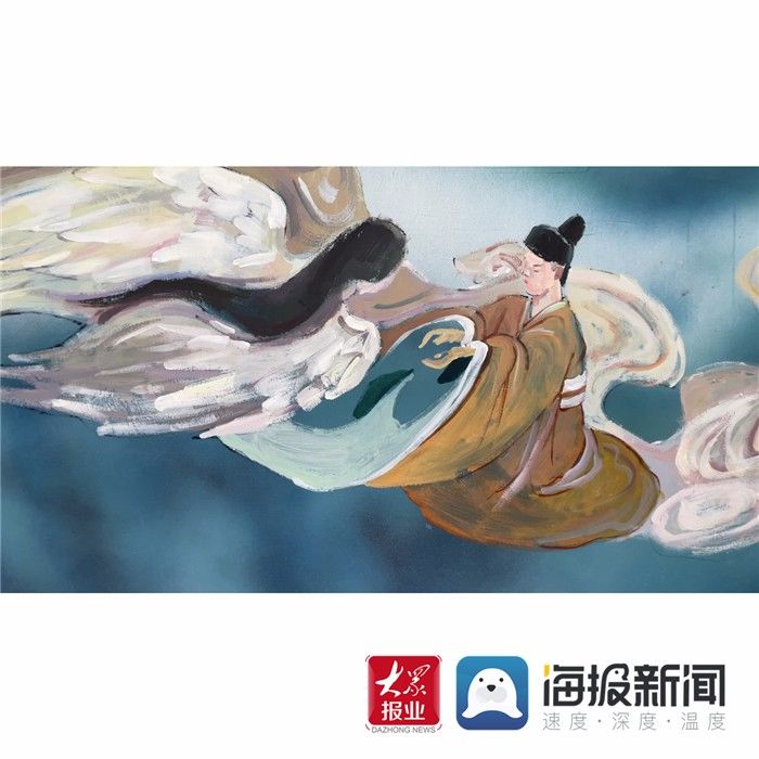 杜丽娘|网红墙② ｜手绘艺术助力创城 “牡丹”元素彰显菏泽魅力