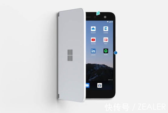 surf微软Surface Duo 2 外型曝光！机身背后加入三镜头