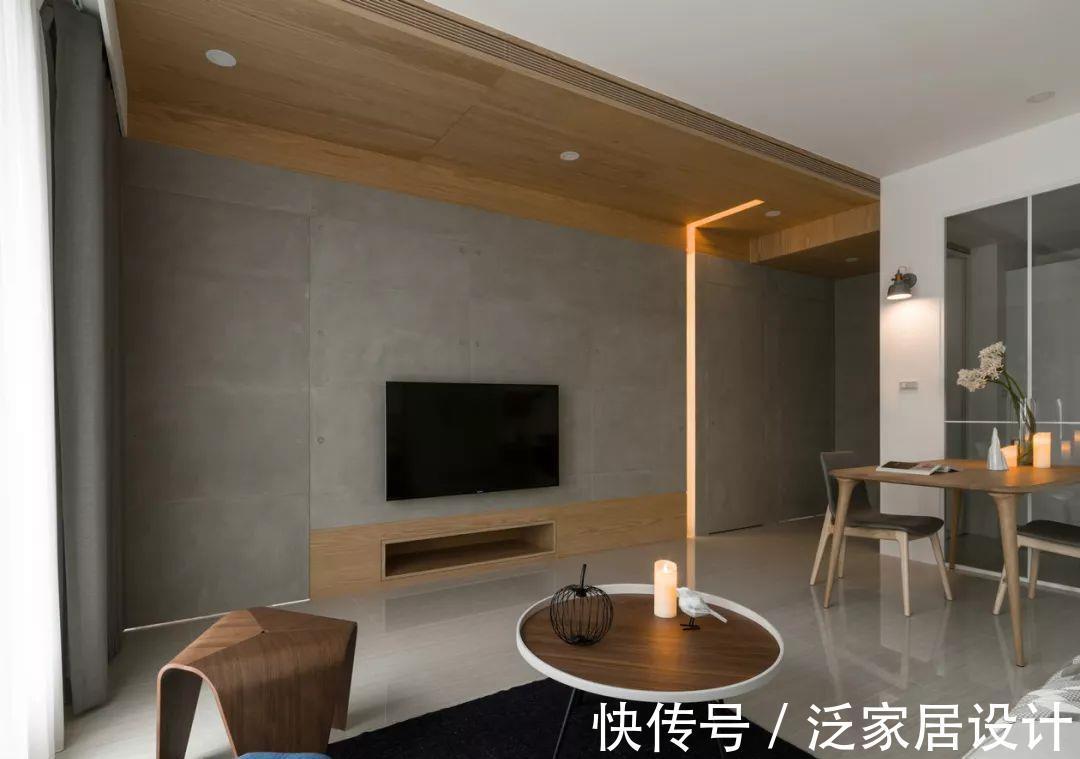 柜子|76㎡现代风小户型,简单的装修却很治愈,真是越看越喜欢!