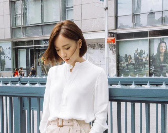 小黑裤 白衬衫搭配灵感这样穿时髦不撞衫、摆脱路人感,讲究女人都喜欢