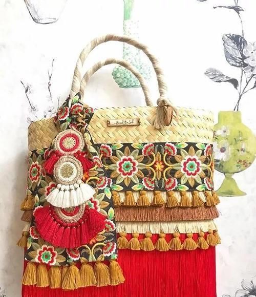 再丑的包包都能用流苏拯救，闲置旧包这样改造，比新买的还美