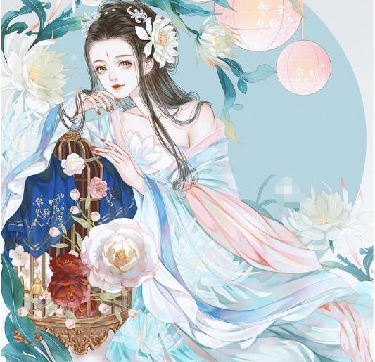 长画|废后冷宫生下粉娃,8位皇子趴墙头逗妹妹,皇帝急的在外直转圈!