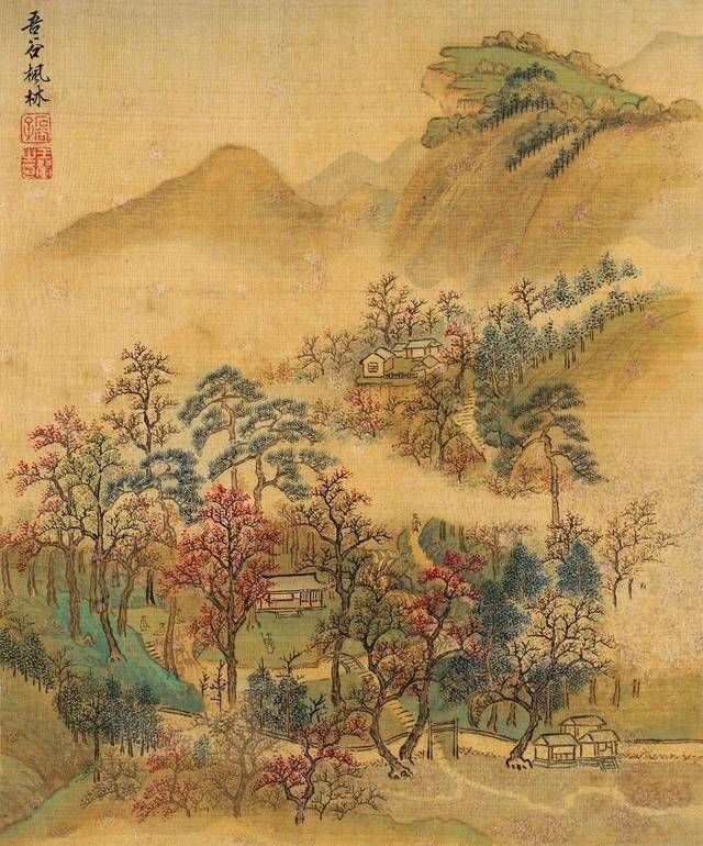 王时敏$鉴赏 | 王翚《虞山十二景册》：饱含深情写家乡