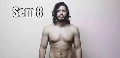 记录照|8个月,这个小伙用35张记录照告诉你,健身能带给身材多大改变