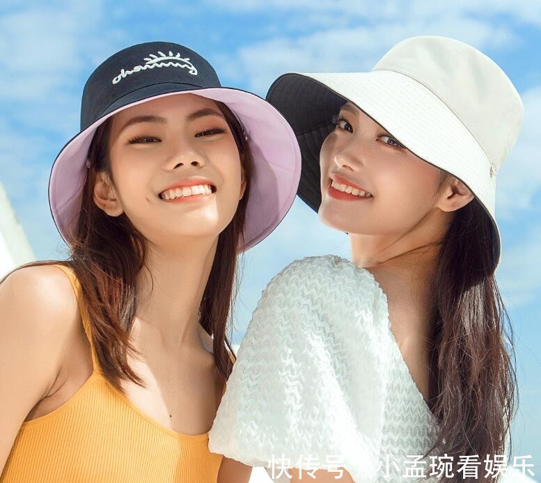 鸭舌帽 单调的鸭舌帽就别戴了，看我媳妇头上戴的渔夫帽，好看又时尚