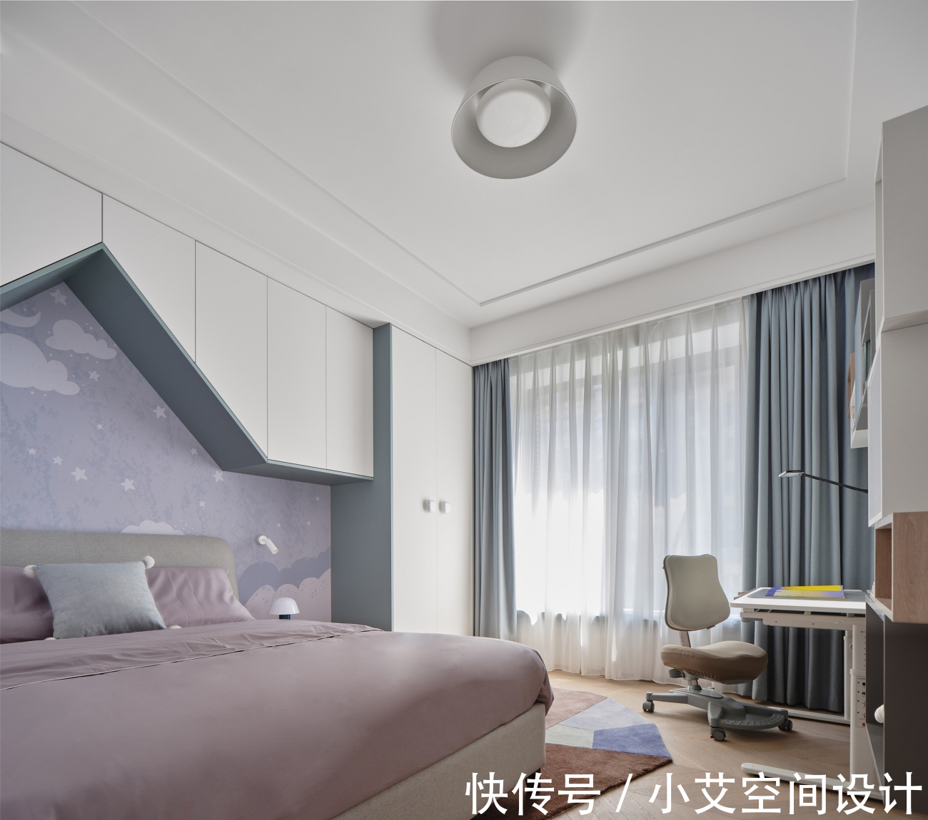 童趣|180㎡现代风软装设计，以爱筑造有童趣的家！