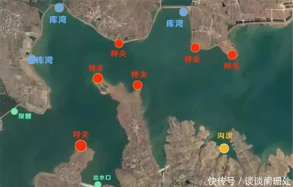 大坝|夏季宜钓大水面，图解水库的几种好钓位，这些位置有大鱼扎堆！