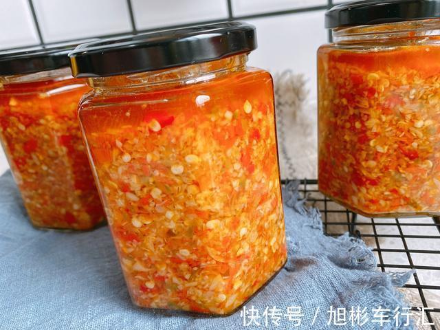 辣椒|自制蒜蓉辣椒酱，掌握3点，不长白花耐保存，蒜香浓郁拌啥都香