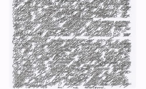 字体#大学生藤蔓体火了,字体像谜般神秘,老师看了头疼都懒得猜