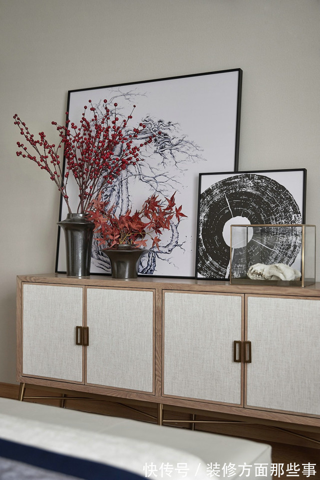 二居室|88平新中式二居室给人一种悠然淡定清新脱俗的感觉