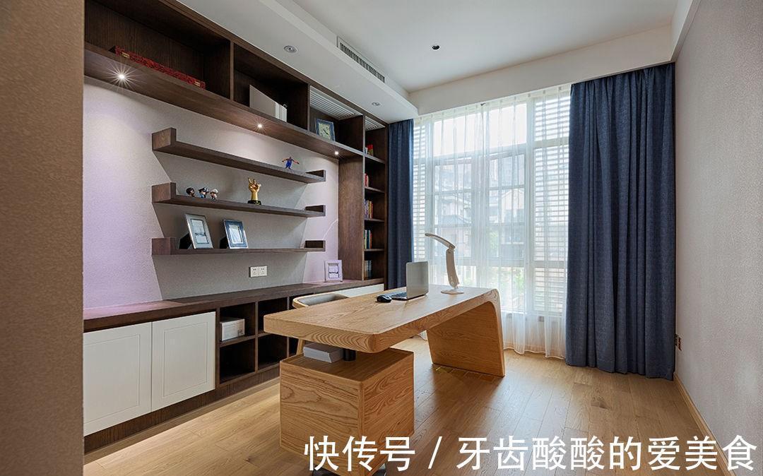 橙黄色|450平的中式别墅,拥有与众不同的清雅,让你领悟中式文化的魅力