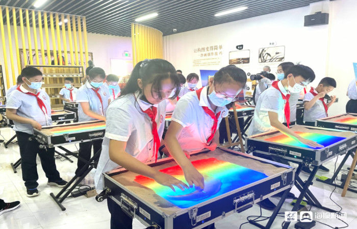 帷幕|沿黄青少年学生研学实践活动暨黄河流域研学联盟成立大会在东营正式拉开帷幕