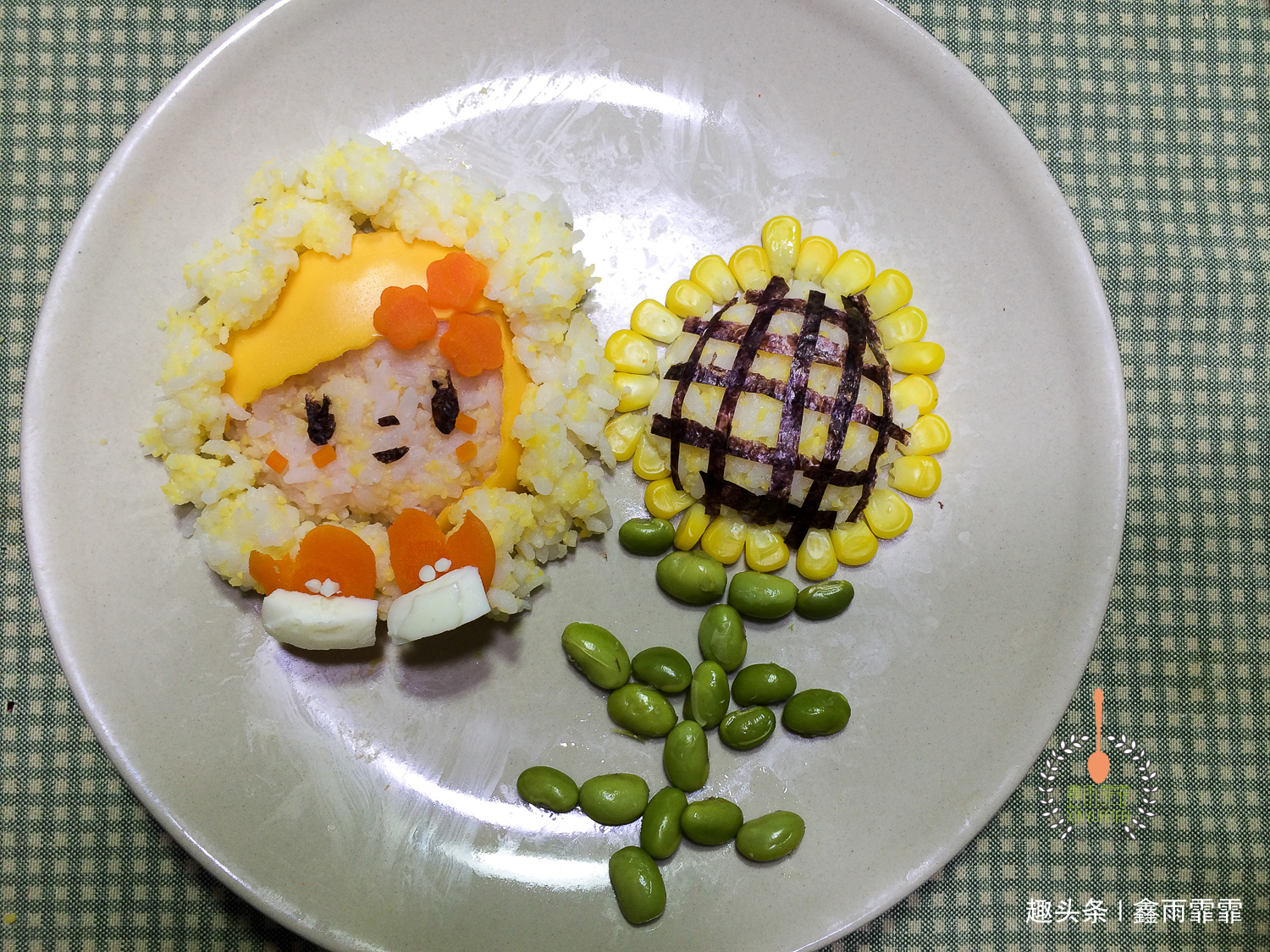 毛豆|给孩子做儿童餐,不知道是为了哄孩子吃饭,还是满足自己的童趣