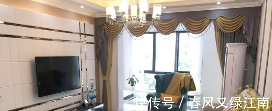 主卧室|晒晒108㎡奢华三居室,一进门就被玄关吸引了,餐厅的效果也不赖!