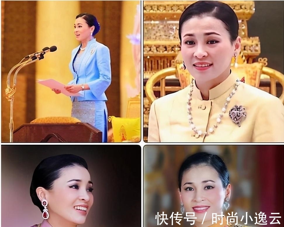 诗妮娜 换发型堪称换脸,苏提达低扎马尾编织发显淑女,漂染红发色更洋气