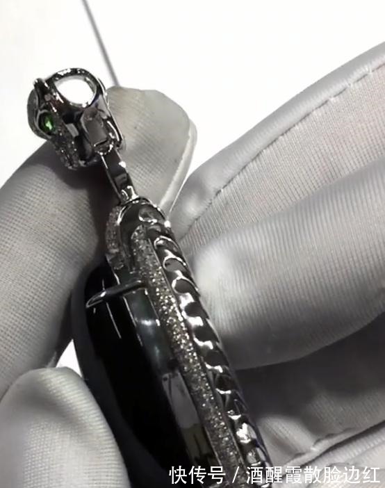 黑提 三颗“黑提”蛋面,豹子头修饰,霸气又吸睛