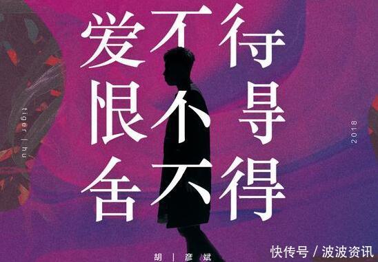 胡彦斌扬言爱不得,恨不得,舍不得,这是和郑爽的分手感言吗