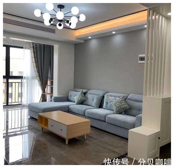 新房|90平新房装修毕业了，硬装15万，邻居直夸收纳柜就得怎么做！