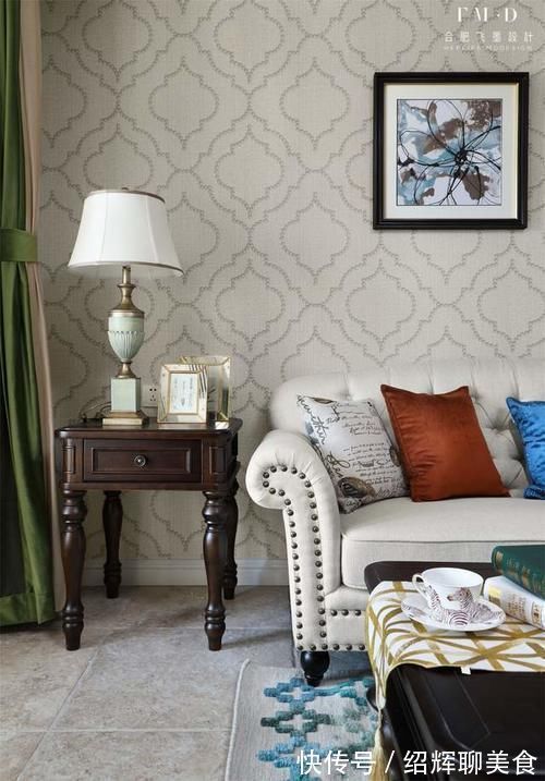 储物柜|98㎡美式新家,半包9.6万,只是因为改了这3处,越看越实用