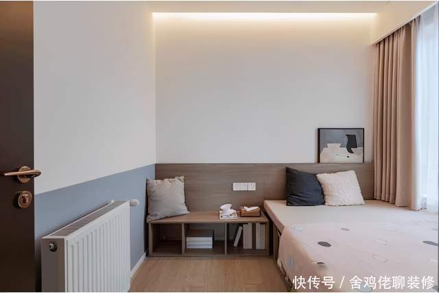 空间|87㎡小三居也有大开间,这才是家中的高级场面,简约而不简单