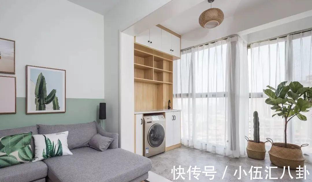 休闲|阳台改成休闲区,又热又晒、还怕漏水?衣服也没地晾?谁说的!