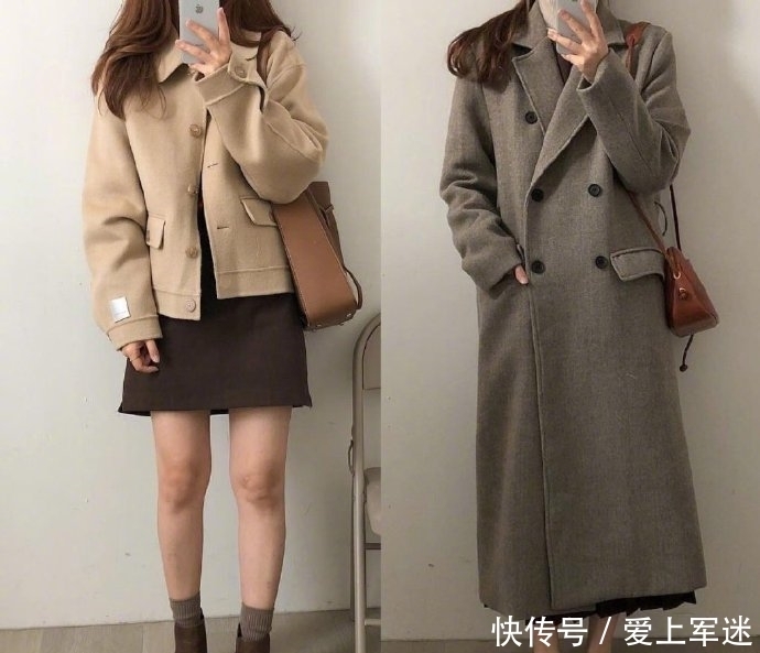 女生|24套冬季搭配,小个子女生显高必备穿搭,让你变身“长腿女神“