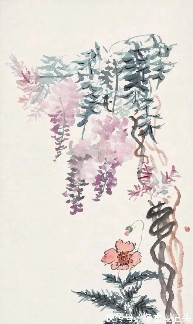 花鸟画|被遗忘的杰作——黄宾虹的花鸟画