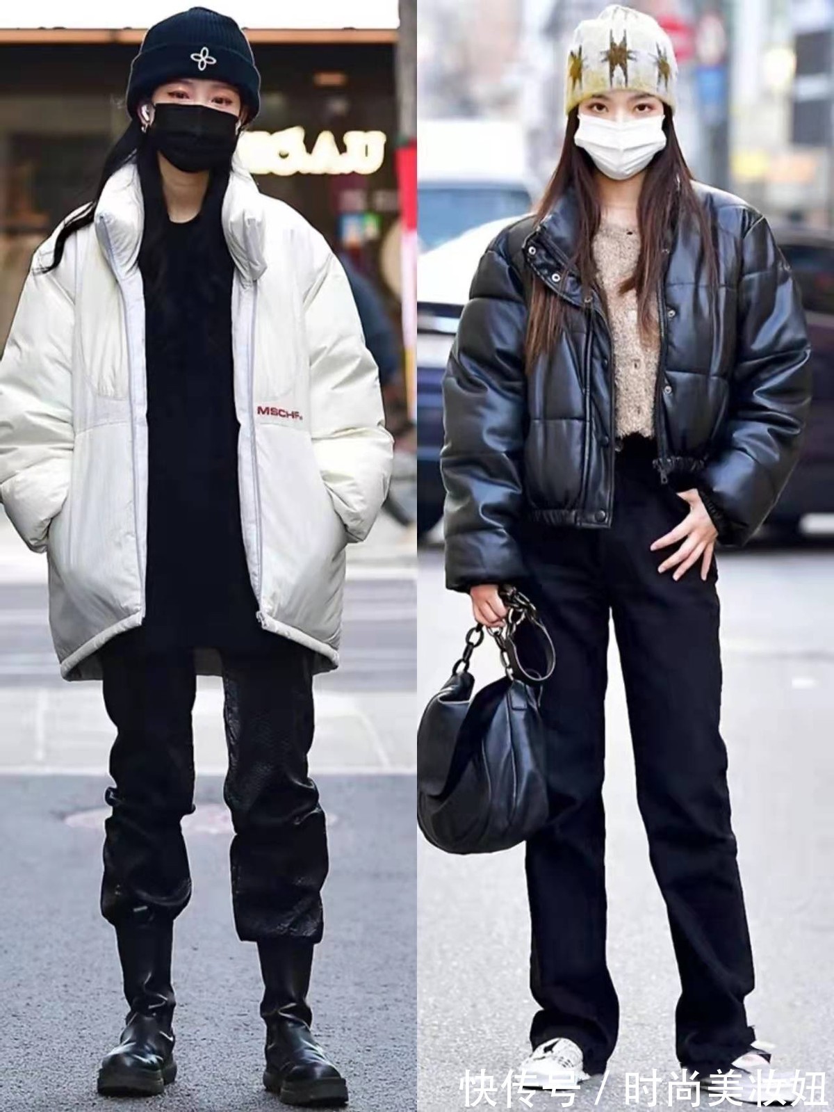 单调感|“韩国女生”日常穿搭有多时髦?看这些街拍穿搭造型,洋气又个性