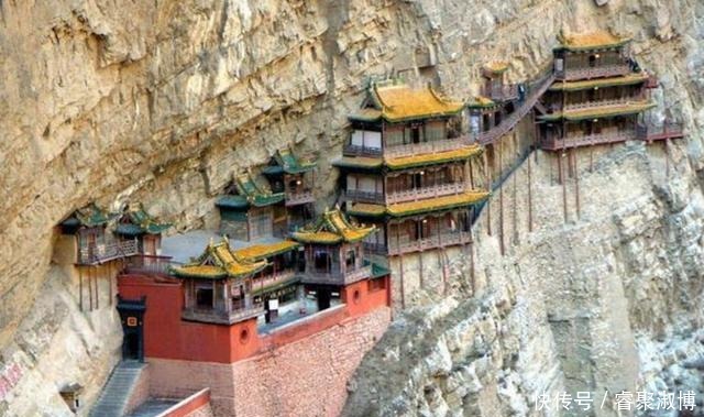 悬空寺|山西这座建在悬崖上的寺庙，号称恒山第一胜景，你敢去朝拜吗