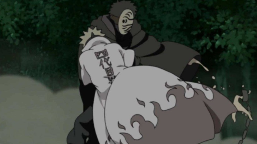 火影忍者中|火影忍者徒弟杀师傅定律?四代火影波风水门:带土,手下败将而已